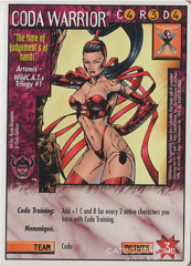 Coda Warrior [White Border]